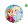Impresión Comestible para Tarta Frozen Elsa y Frozen Nº 102
