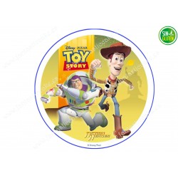 Oblea de Toy Story redonda para decorar tartas Nº 612