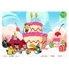 Oblea Angry Birds para tarta Nº 642