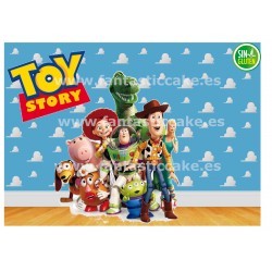 Oblea Toy Story para tarta Rectangular Nº 739