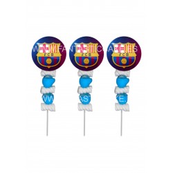 Brochetas para chuches (9 Uds) FC Barcelona