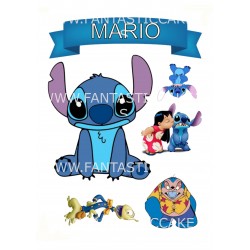 Toppers Lilo y Stitch 2 Personalizado  | topper para tarta | toppers para cupcakes