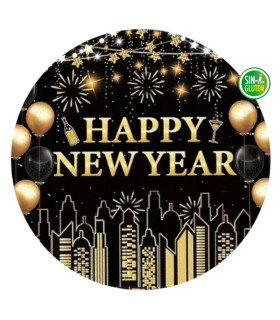 Oblea Happy New Year Nº 1129